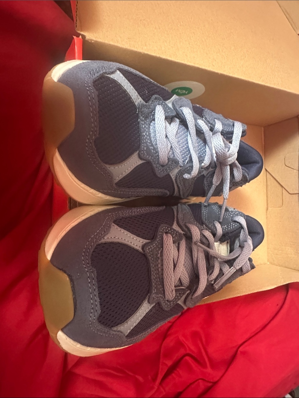 Nike AL8 Midnight Navy/Soft Pearl Trainer Sneakers - Picture 5 of 5